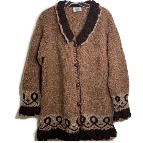 Blarney Sweaters - Blarney Woolen Mills handknit sweater coat